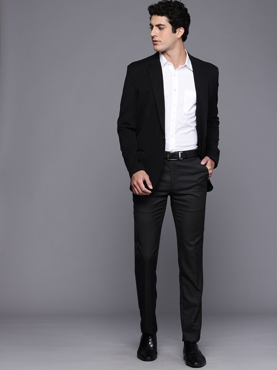 Raymond Men Slim Fit Formal Trousers