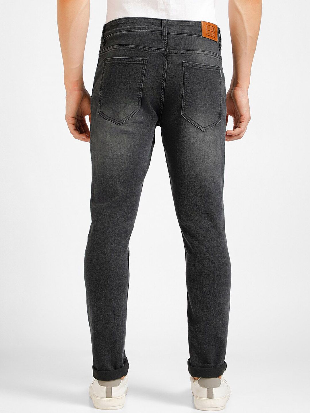 Urbano Fashion Men Washed Light Fade Stretchable Jeans