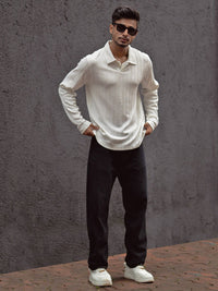 Powerlook Men Polo Collar T-shirt