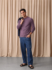 Mr Bowerbird Men Pure Cotton Oversized Jeans
