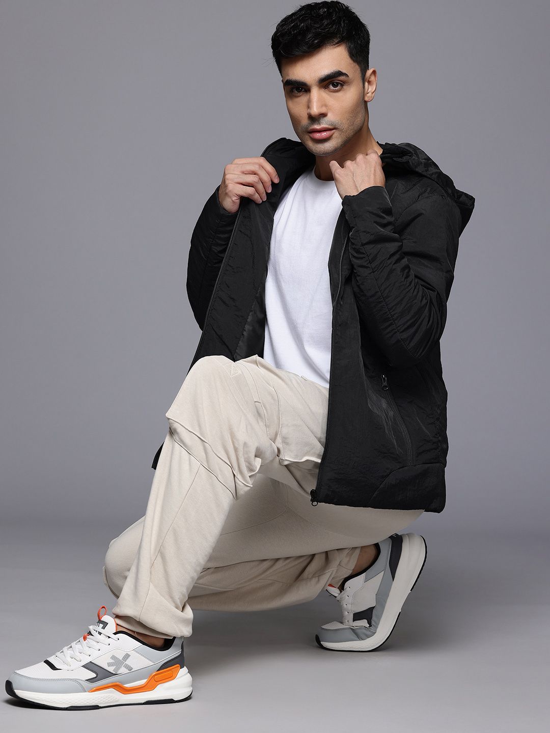 HRX by Hrithik Roshan Outdoor Hooded Padded Jacket