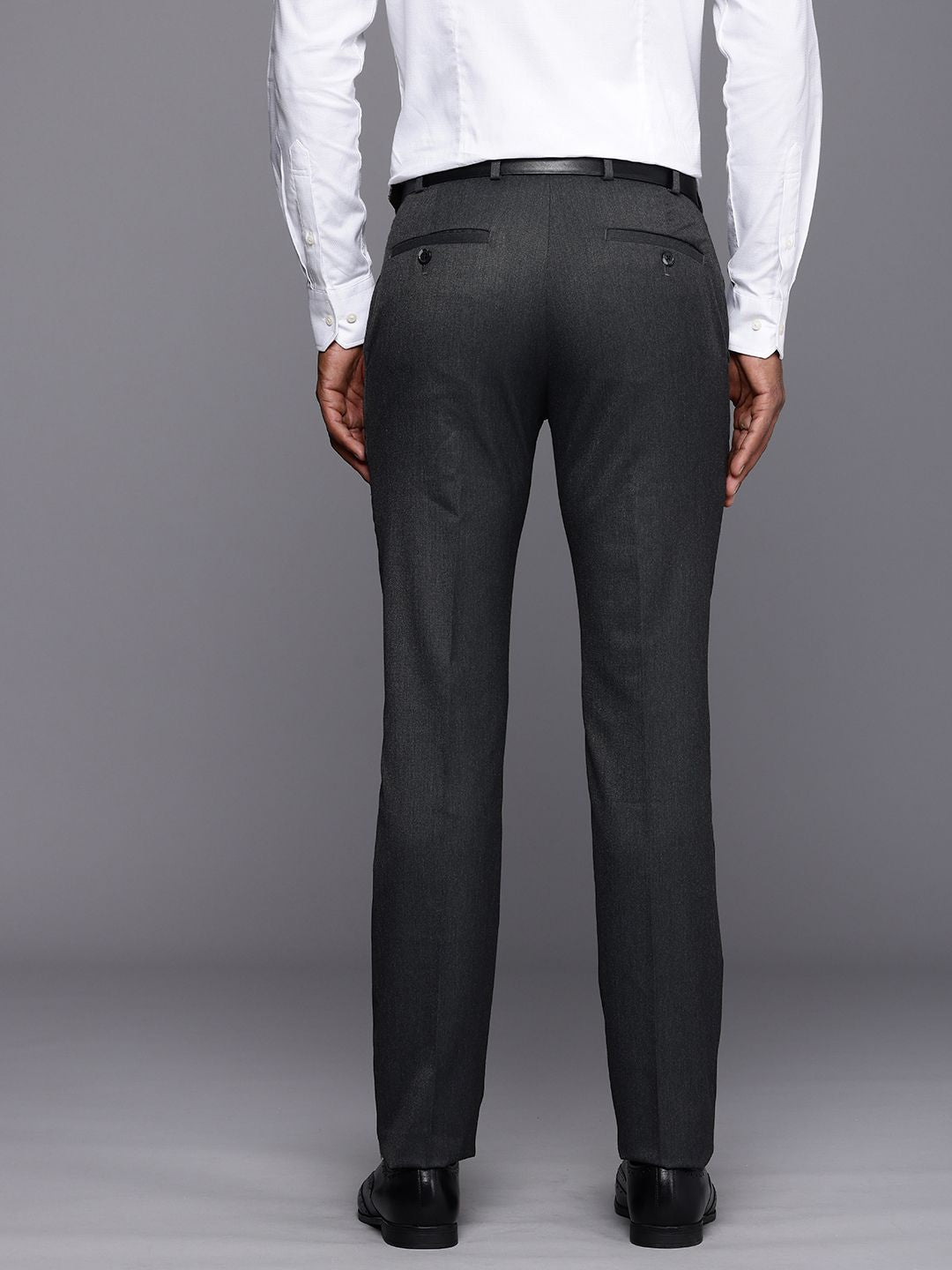 Raymond Men Slim Fit Formal Trousers