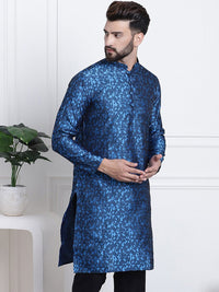 SOJANYA Kurta Kolar Mandarin Rekaan Tenun Geometrik