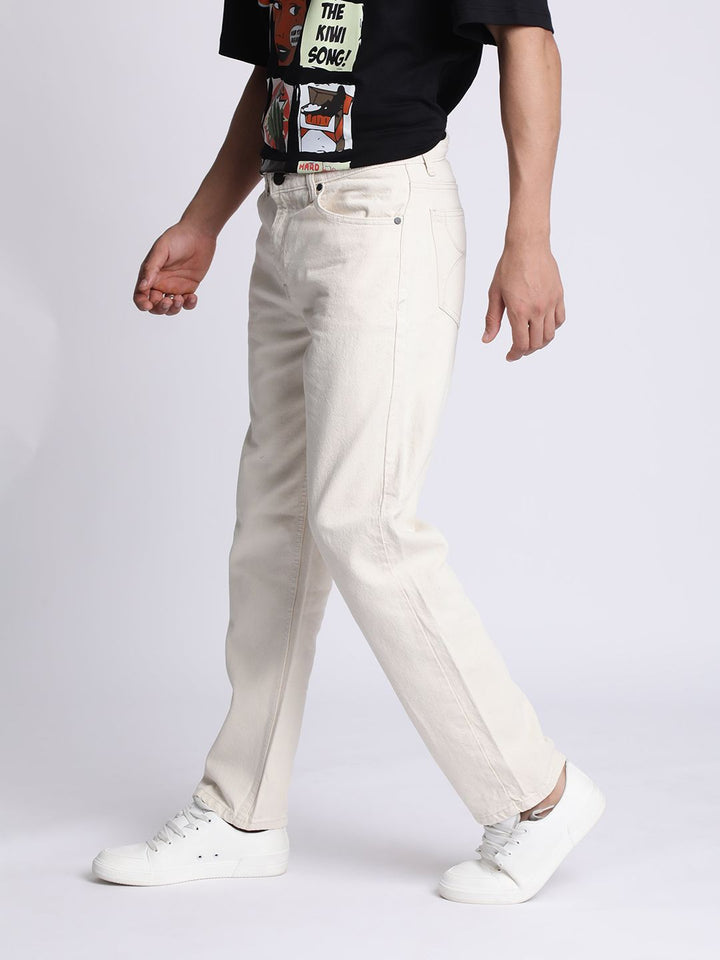 Bene Kleed Pure Cotton Mid-Rise Relaxed Fit Denim Jeans