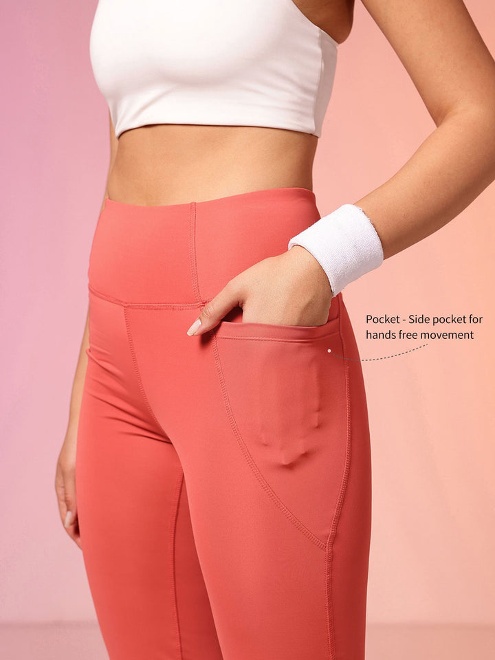 HRX by Hrithik Roshan Women Hi-Sculpt Rapid-Dry Training Tights
