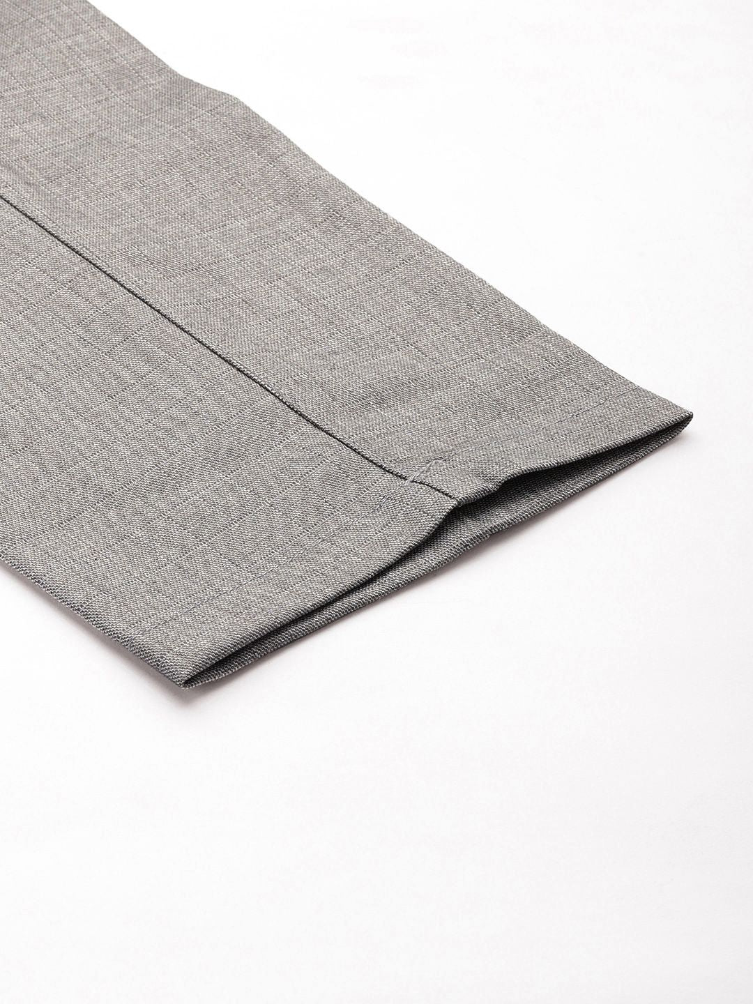 The Indian Garage Co Men Regular Fit Pleated Trousers