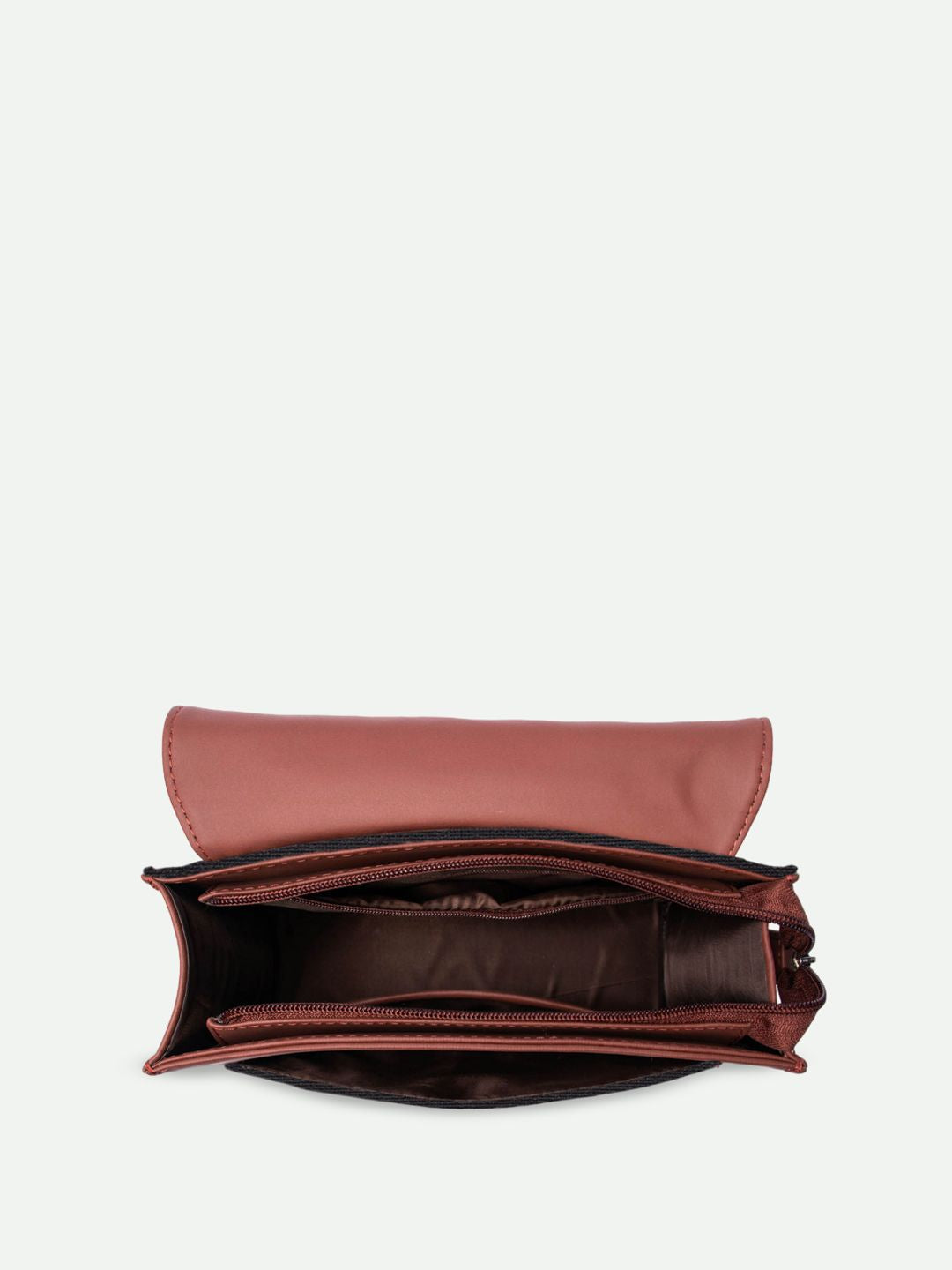 ZOUK Women Stripes Structured Basic Sling Bag