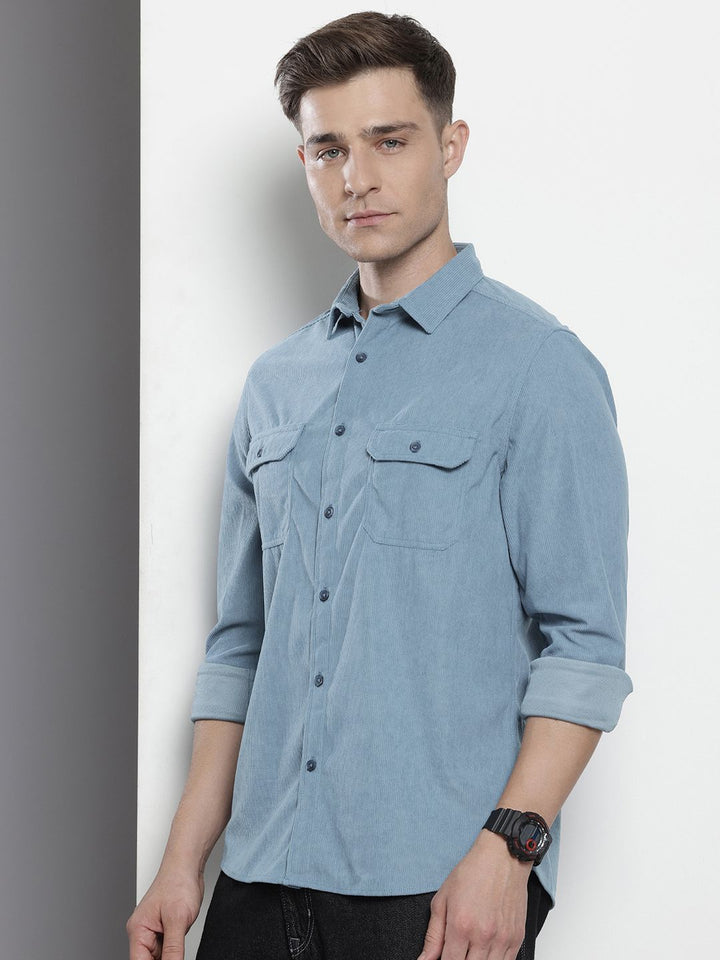 The Indian Garage Co Corduroy Casual Shirt