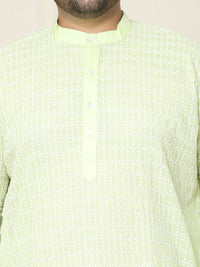 SOJANYA PLUS Embroidered Cotton Kurta