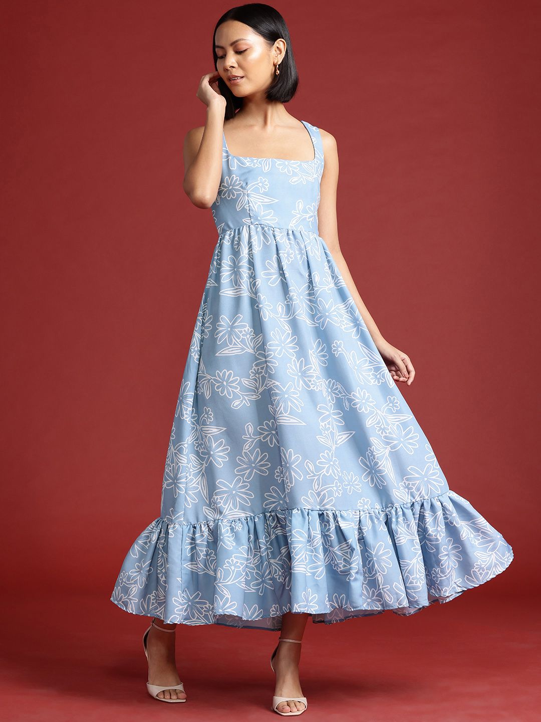 all about you Floral Print Maxi Dress