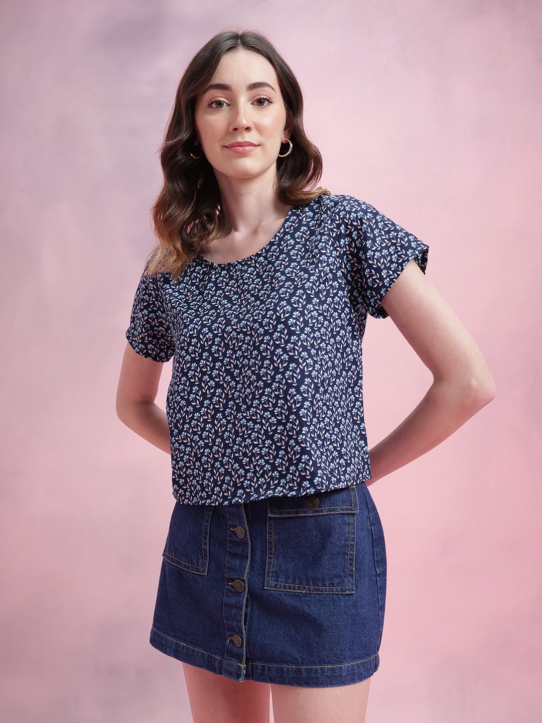 DressBerry Printed Top