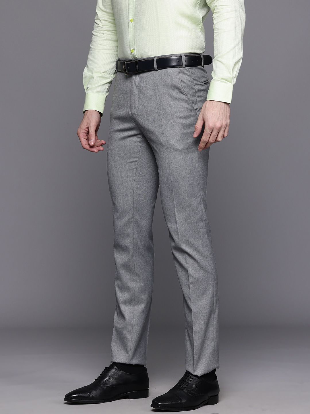 Raymond Men Slim Fit Non Iron Trousers