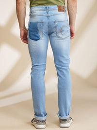 Being Human Men Highly Distressed Heavy Fade Jeans