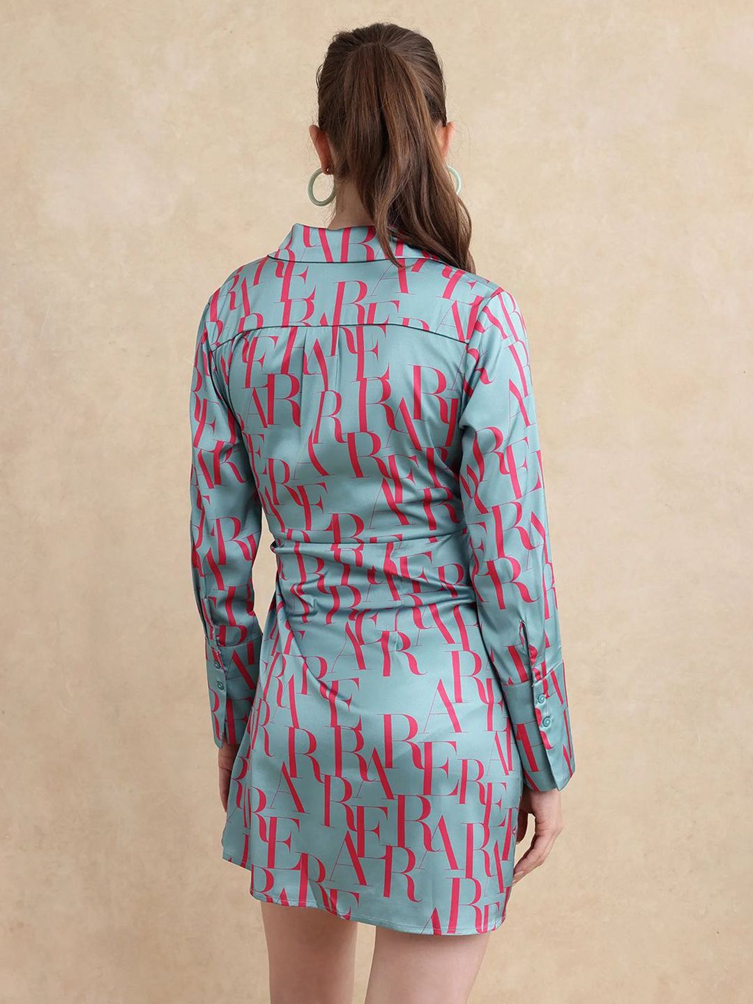 Rareism Women Abstract Dress Printed