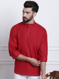 Anug by SOJANYA Men Red Kurta