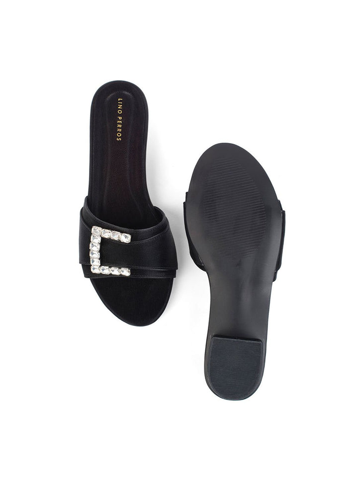 Lino Perros Women Open Toe Flats with Buckles