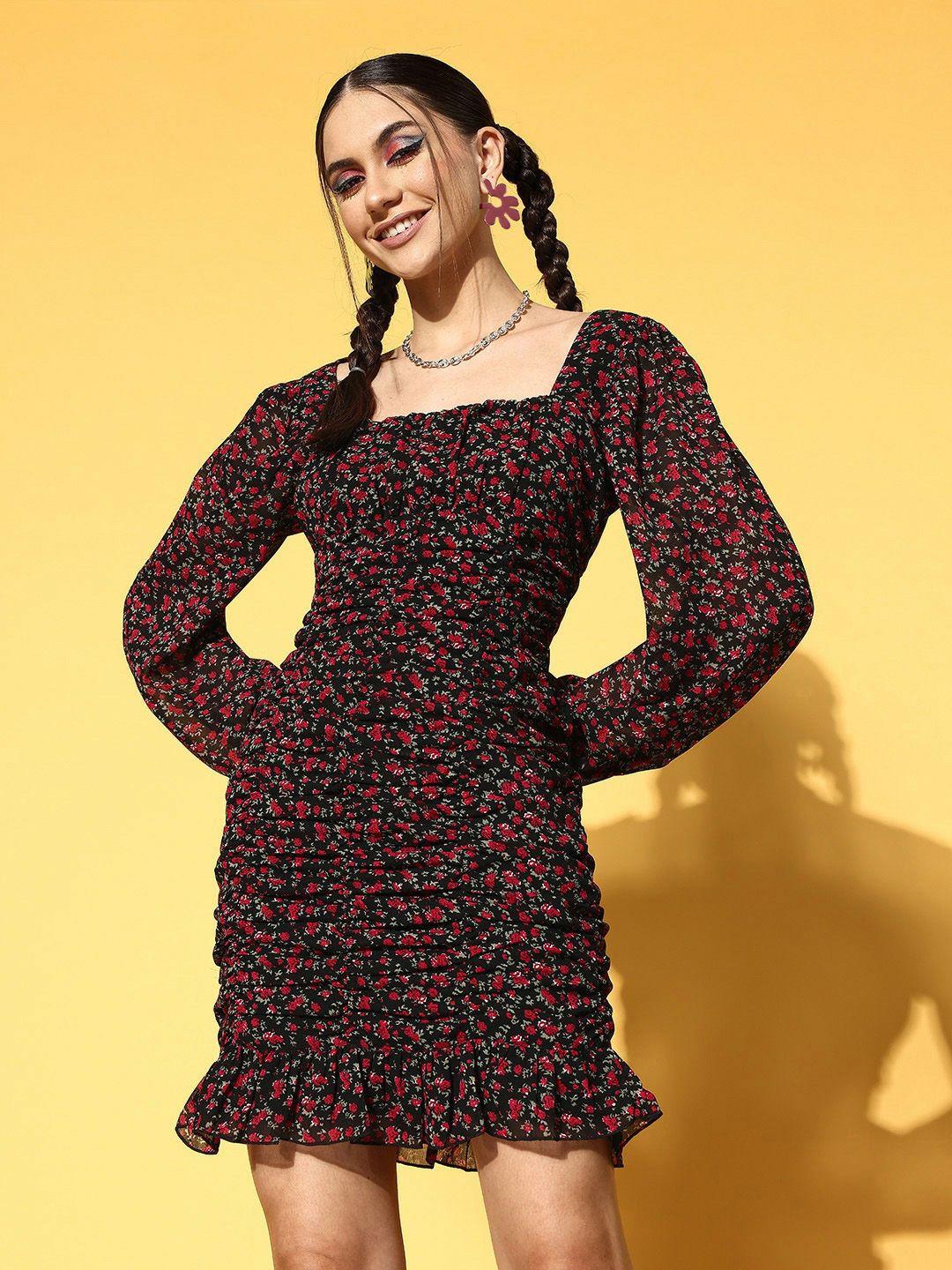 Berrylush Women Floral Vacay Attire