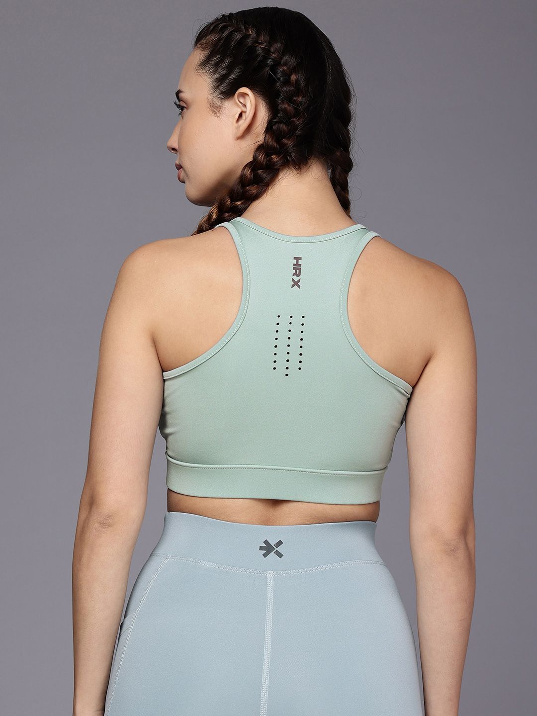 HRX by Hrithik Roshan PERFORMANCEBONDED Rapid-Dry Running Bra AW24_W_BA_KRS001_02
