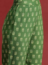 Anouk Yoke Design Gotta Patti Straight Kurta with Trousers