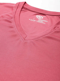 HRX by Hrithik Roshan Raglan Sleeves Rapid-Dry Training Crop T-shirt