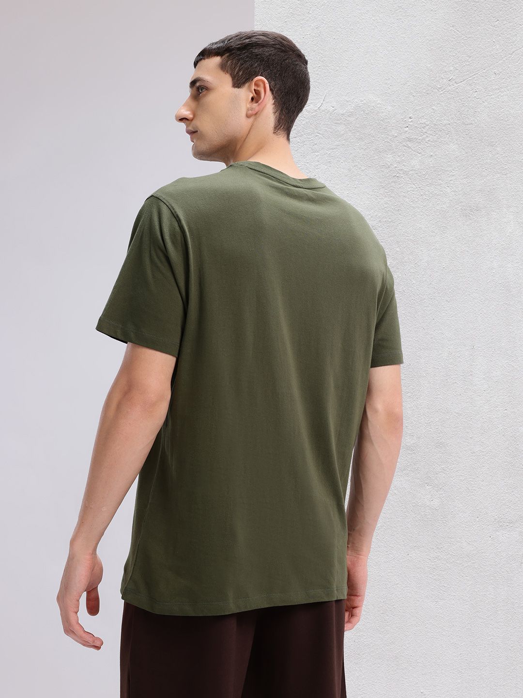 HRX by Hrithik Roshan Printed Pure Cotton Yoga T-shirt