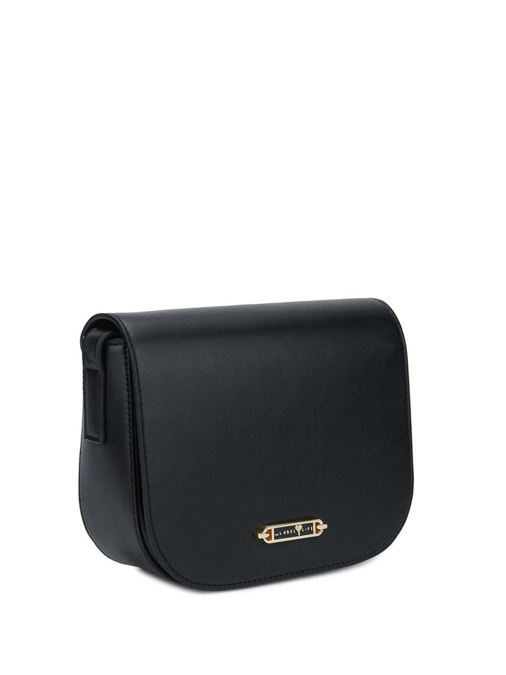 The Label Life PU Structured Sling Bag