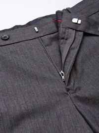 Park Avenue Men Striped Formal Trousers