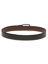 Teakwood Leathers Men Textured Leather Reversible Belt