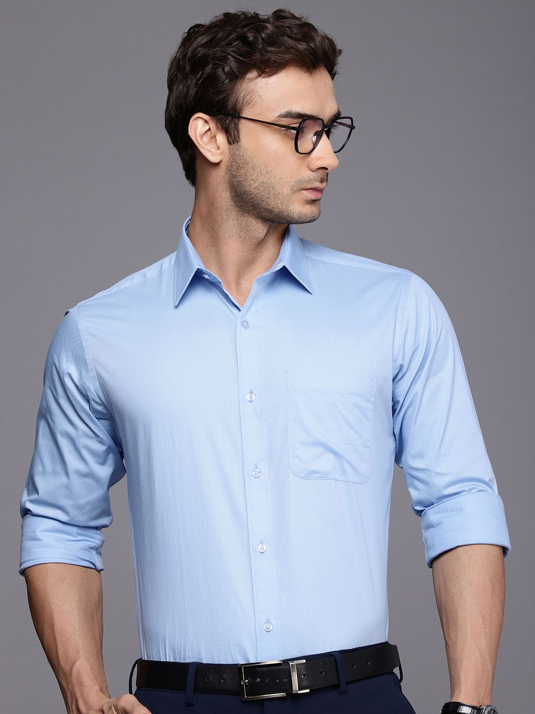 Raymond Pure Cotton Standard Fit Formal Shirt