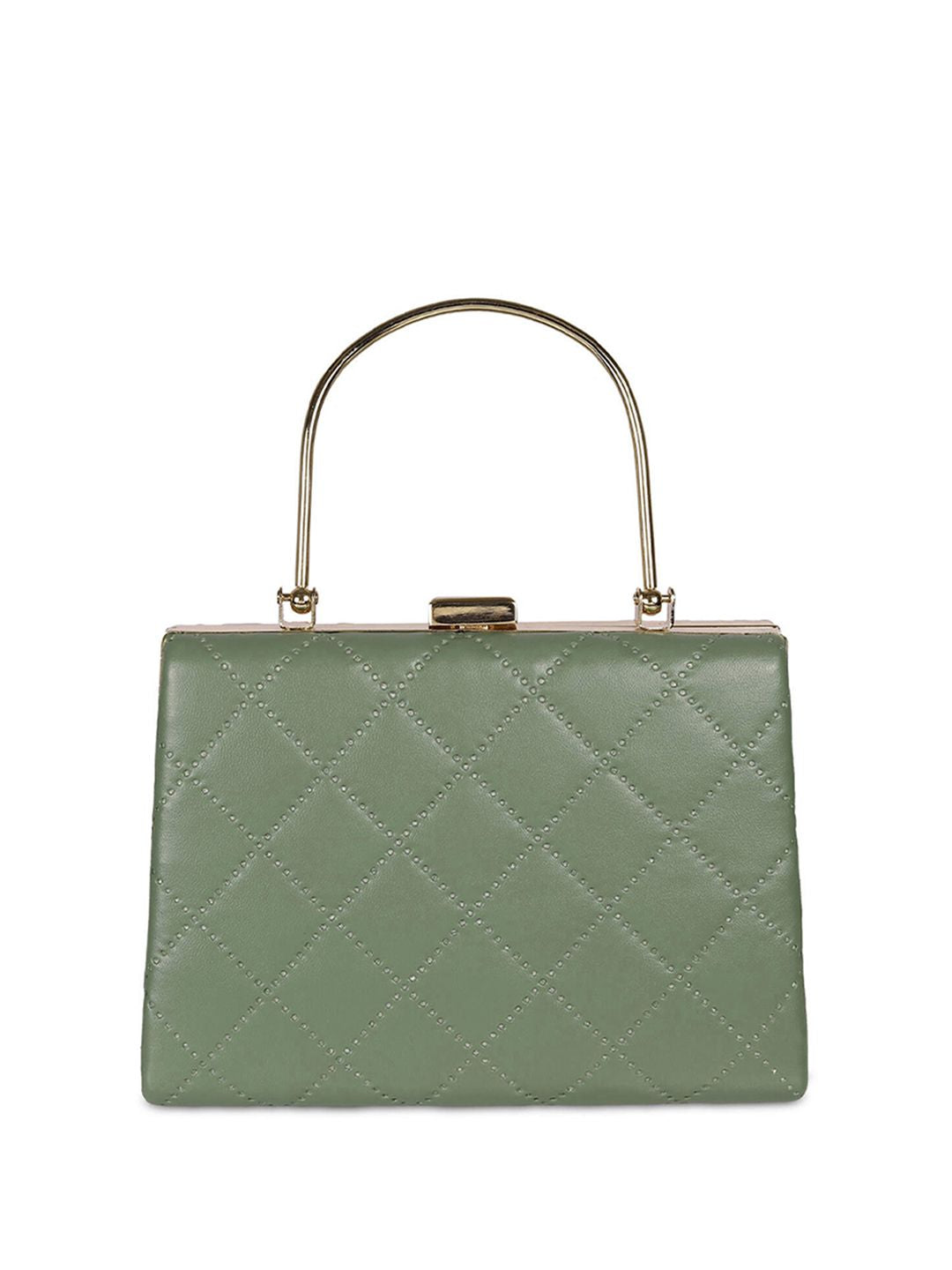 Metro Textured Box Clutch