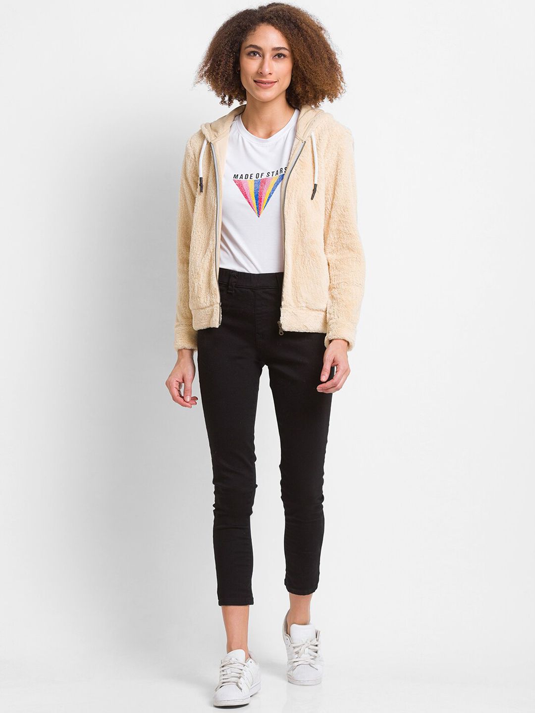 SPYKAR Women Black Super Skinny Fit High-Rise Jeans