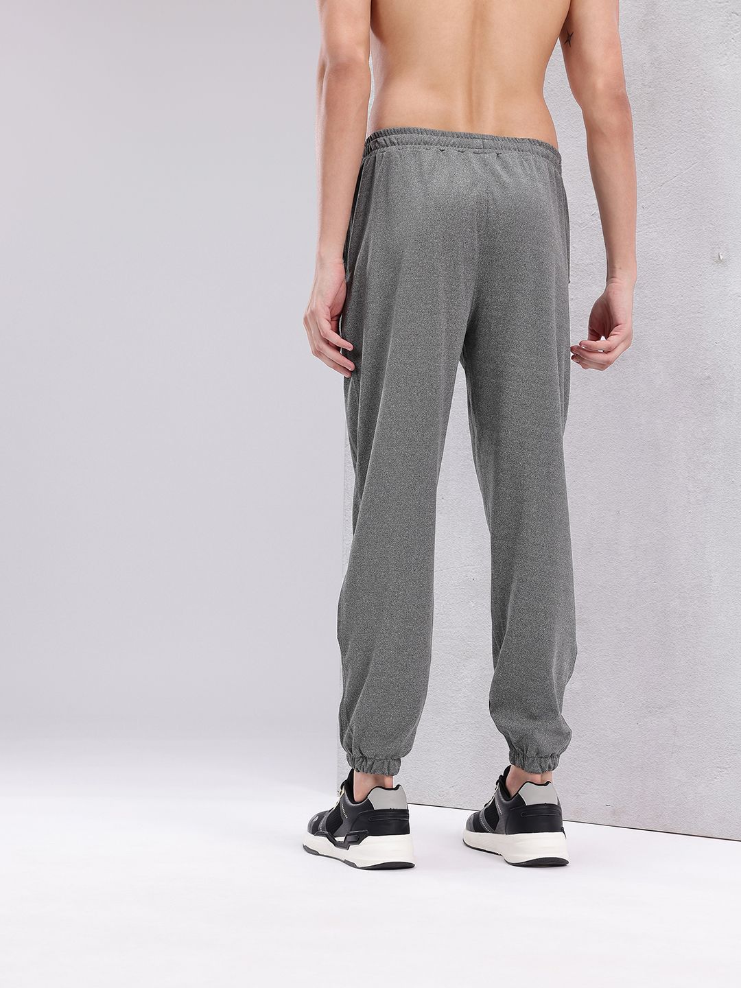 HRX by Hrithik Roshan Men Brand Logo Print Detail Rapid-Dry Training Joggers