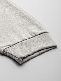 The Indian Garage Co Men White Solid Slim Fit Jogger