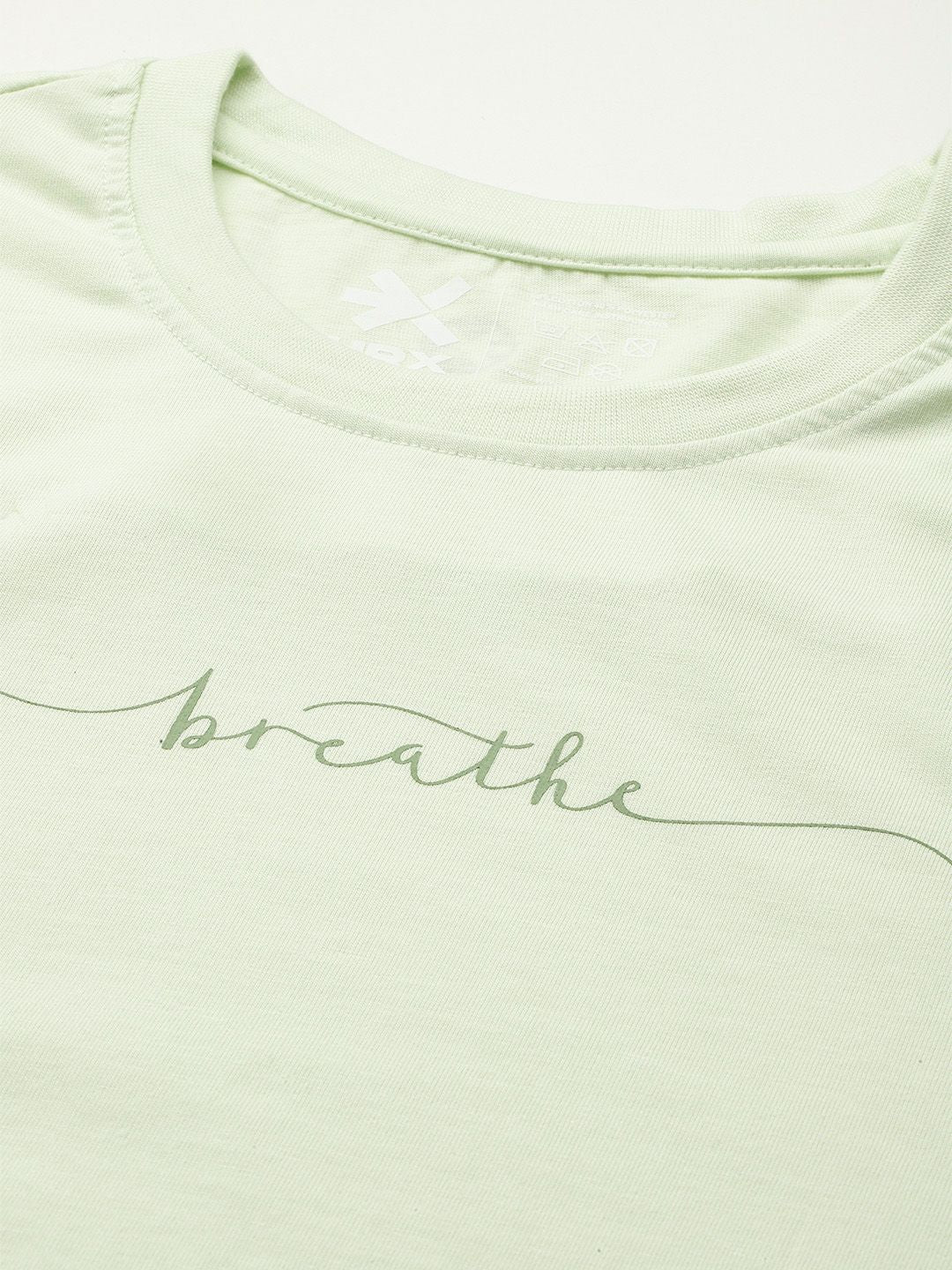 HRX by Hrithik Roshan Yoga T-shirt with Knot-Detail