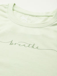 HRX by Hrithik Roshan Yoga T-shirt with Knot-Detail