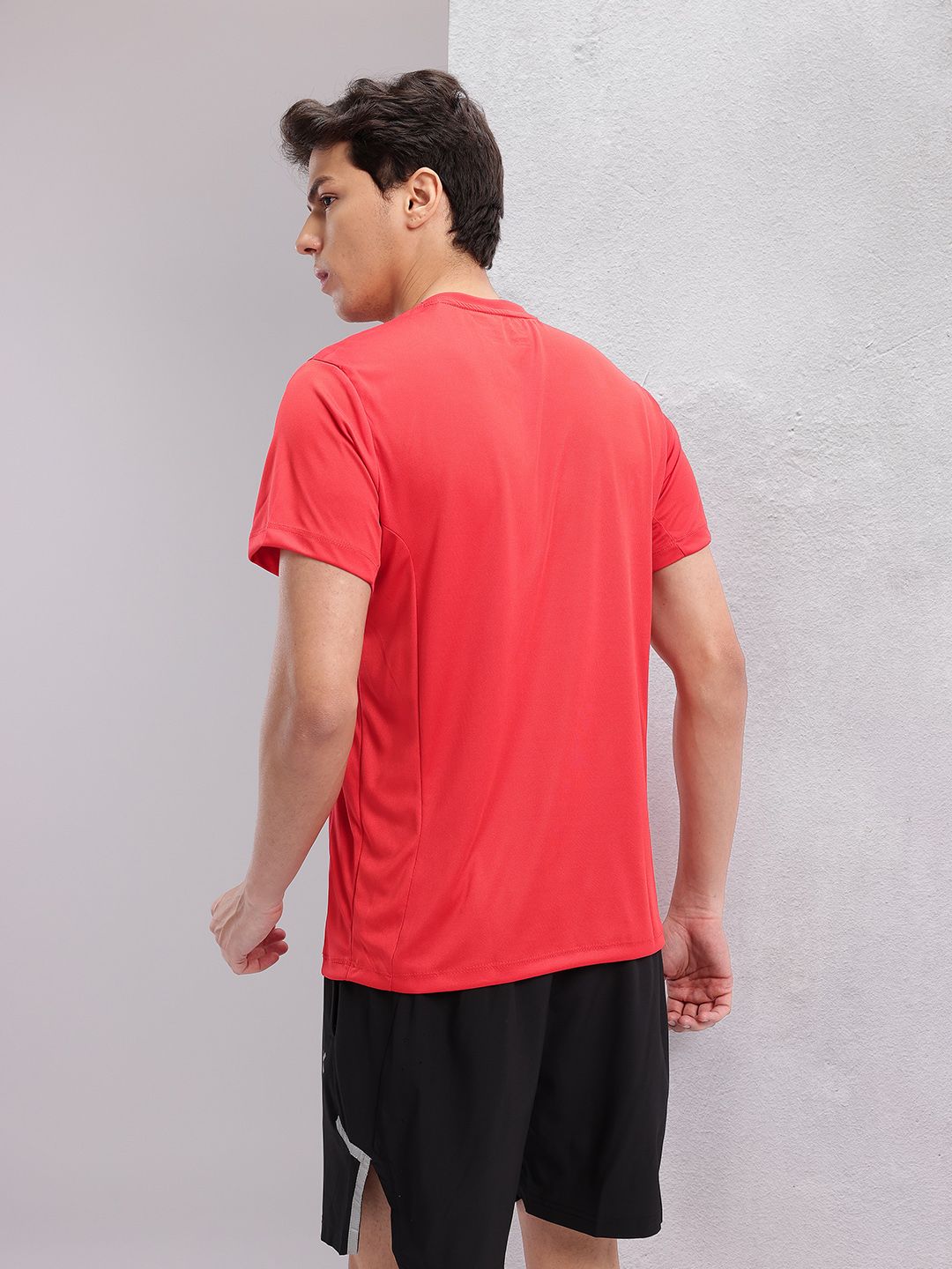 HRX by Hrithik Roshan Men Brand Logo Printed Rapid-Dry Training T-shirt