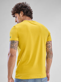 SPYKAR Men Typography Printed Slim Fit T-shirt