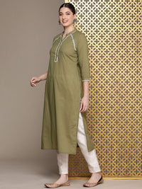 House of Pataudi Ethnic Motifs Embroidered Jashn Kurta