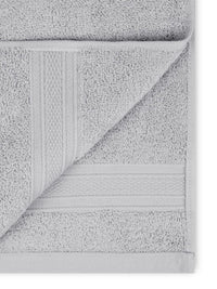 MYTRIDENT Grey 6 Pieces Cotton Soft Comfort 500 GSM Reversible Face Towel