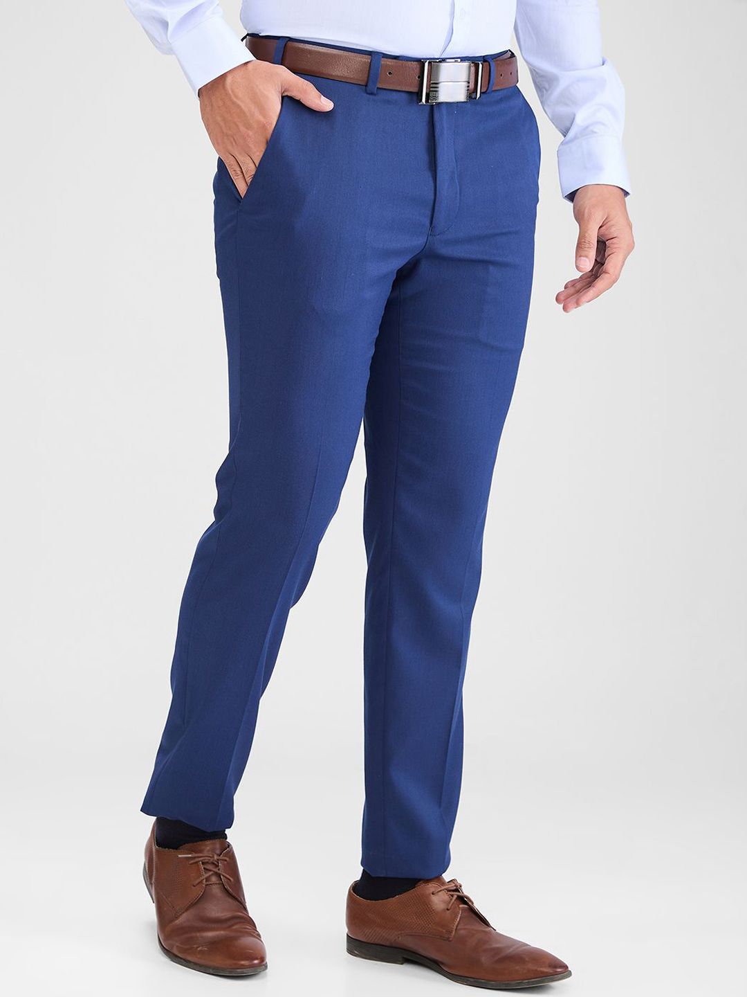 Park Avenue Men Slim Fit Trousers