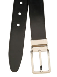 Teakwood Leathers Men Leather Reversible Formal Belt