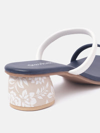 DressBerry Colourblocked Block Sandals