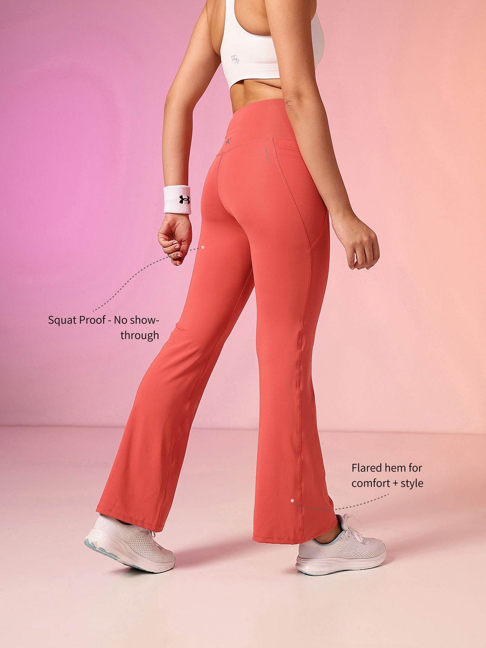 HRX by Hrithik Roshan Women Hi-Sculpt Rapid-Dry Training Tights