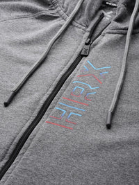 HRX by Hrithik Roshan Trial Tracers Brand Logo Printed Hooded Running  Sweatshirt
