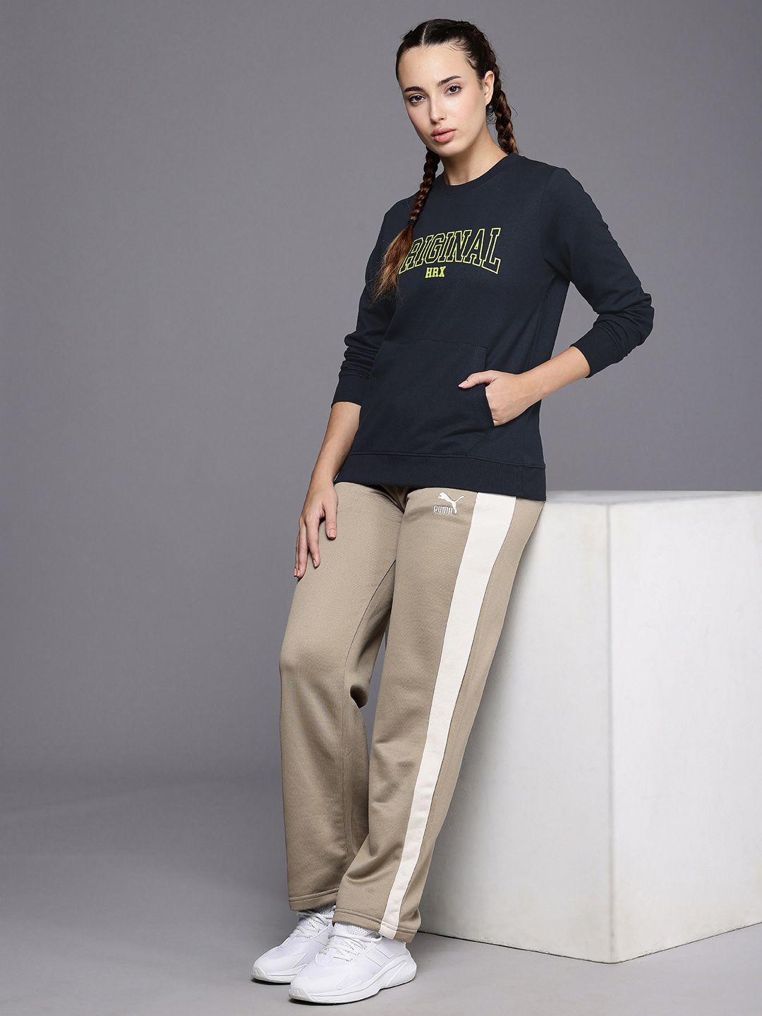 HRX by Hrithik Roshan PROSPORT Lifestyle Printed Sweatshirt