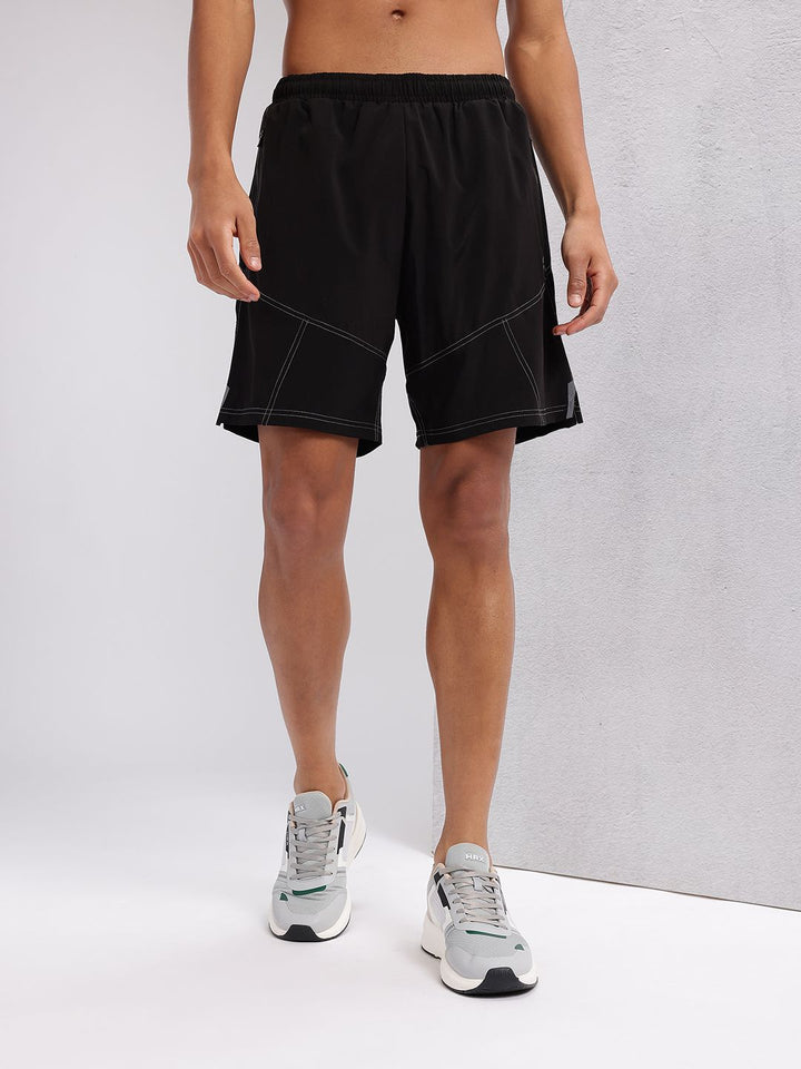 HRX by Hrithik Roshan Men Contrast Stitch Training Shorts