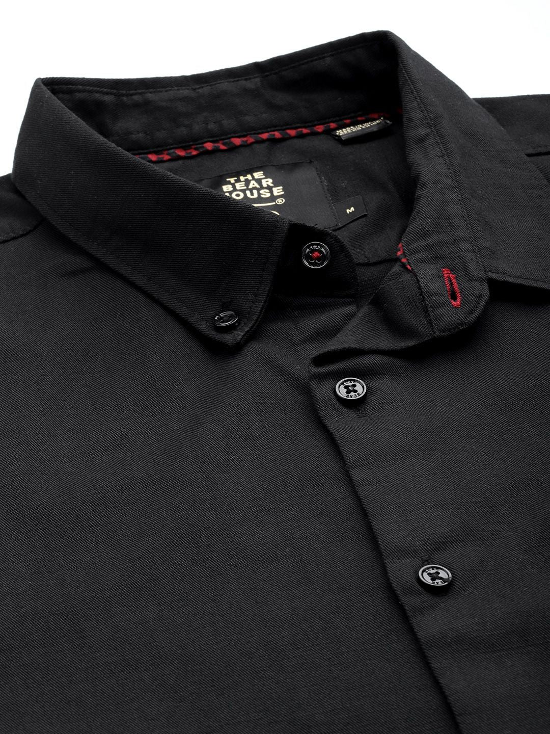 THE BEAR HOUSE Men Slim Fit Opaque Casual Shirt