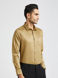 THE BEAR HOUSE Slim Fit Pure Cotton Formal Shirt
