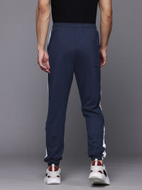 HRX by Hrithik Roshan Men Side Stripe Detail Mid-Rise Lifestyle Joggers