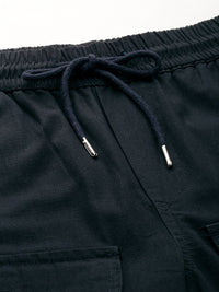 The Indian Garage Co Men Cotton Cargos Trousers